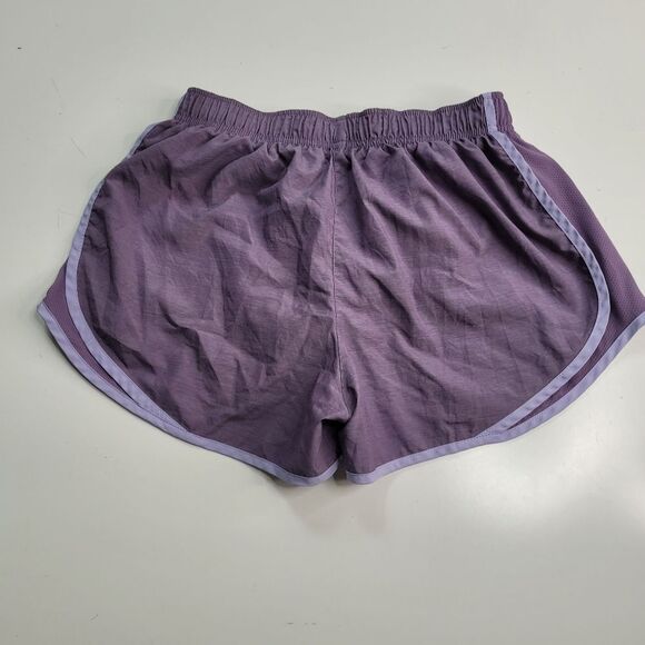 M NIKE DRI-FIT TEMPO PURPLE LAVENDER RUNNING ATHLETIC SHORTS + PANTY MEDIUM - Picture 5 of 5